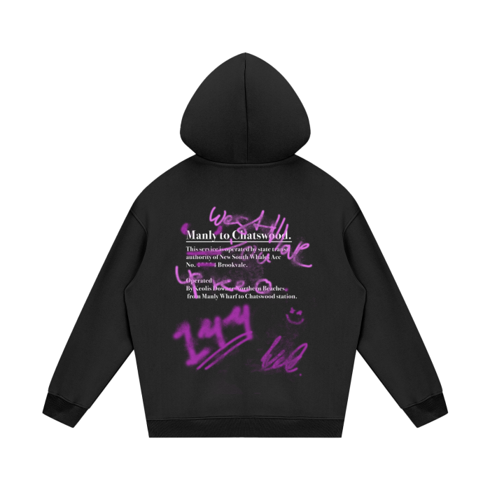 Unisex 144 oversized - Hoodie